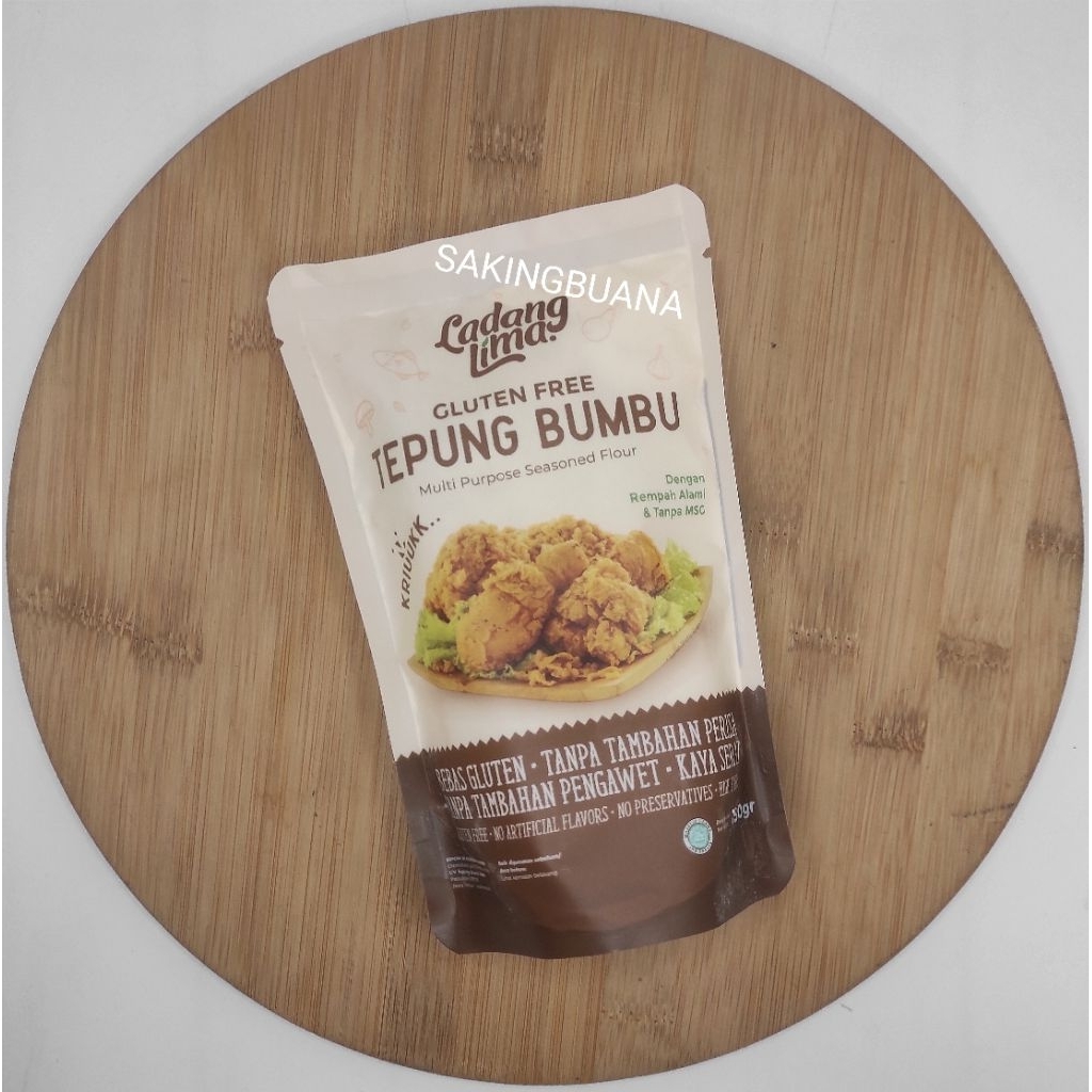 

Tepung Bumbu 150gr Glutten Free Ladang Lima