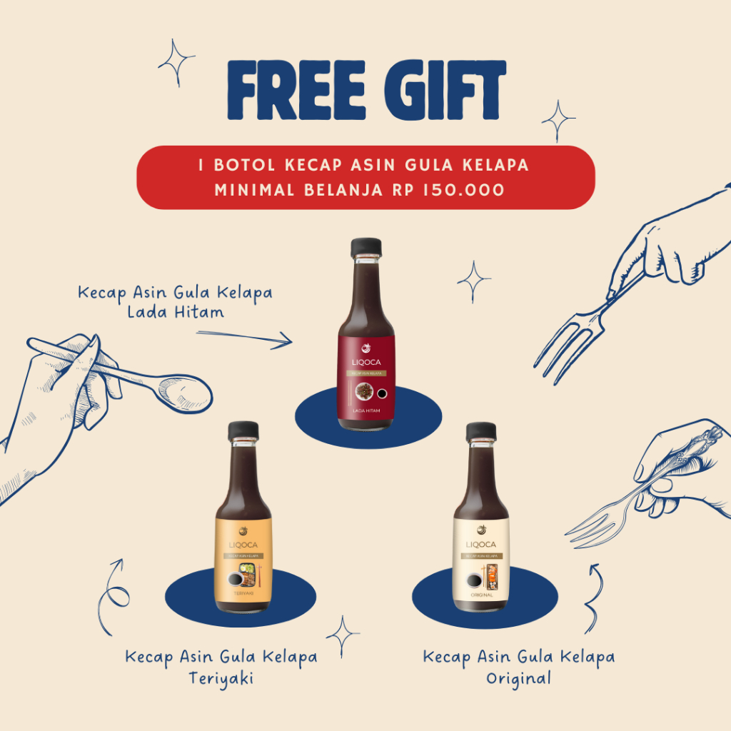 

[GIFT] Liqoca Kecap Asin Gula Kelapa
