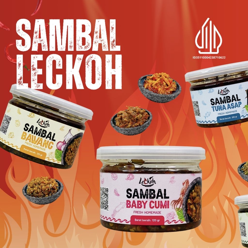 

Sambal Baby Cumi / Bawang / Tuna Asap / Udang / Teri / Bajak Terasi / Lombok Ijo