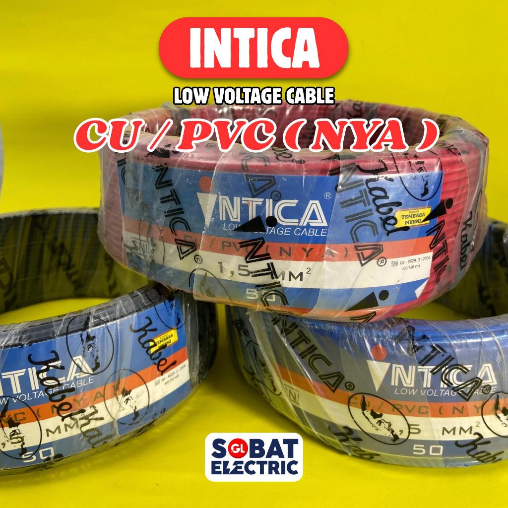 Kabel Intica NYA 1x1.5 Meteran - Intica Kabel Engkel Tembaga 1.5 Per Meter