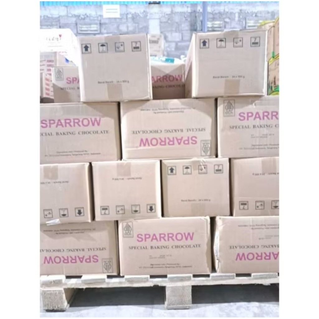 

Sparrow coklat batang 500gram 1 dus isi 24pcs