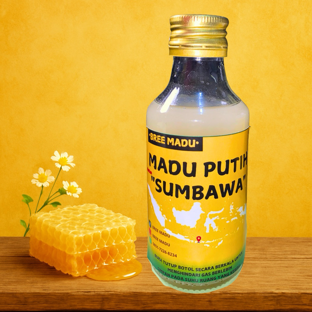

MADU PUTIH HUTAN SUMBAWA ASLI 140 ml