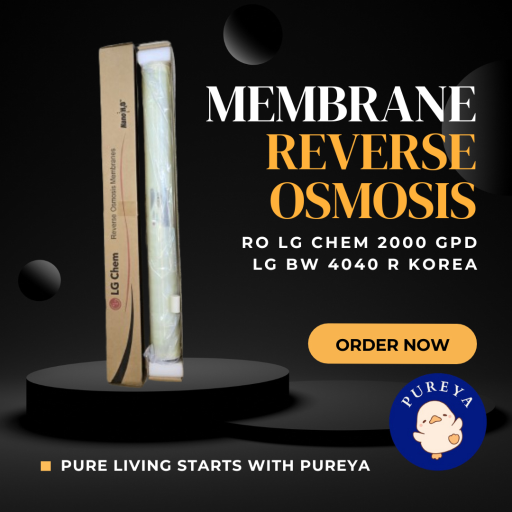 Membrane Membran Reverse Osmosis RO LG CHEM 2000 GPD LG BW 4040 R KOREA