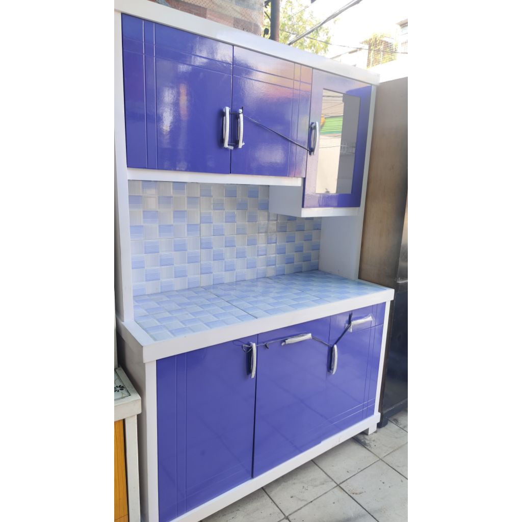 RAK SAYUR 3PINTU RAK PIRING LEMARI DAPUR MULTIPLEKS MINIMALIS LEMARI SAYUR RAK MAKAN RAK GELAS