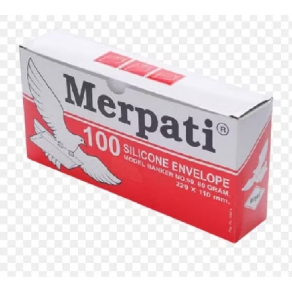 

Amplop putih polos Merpati 90