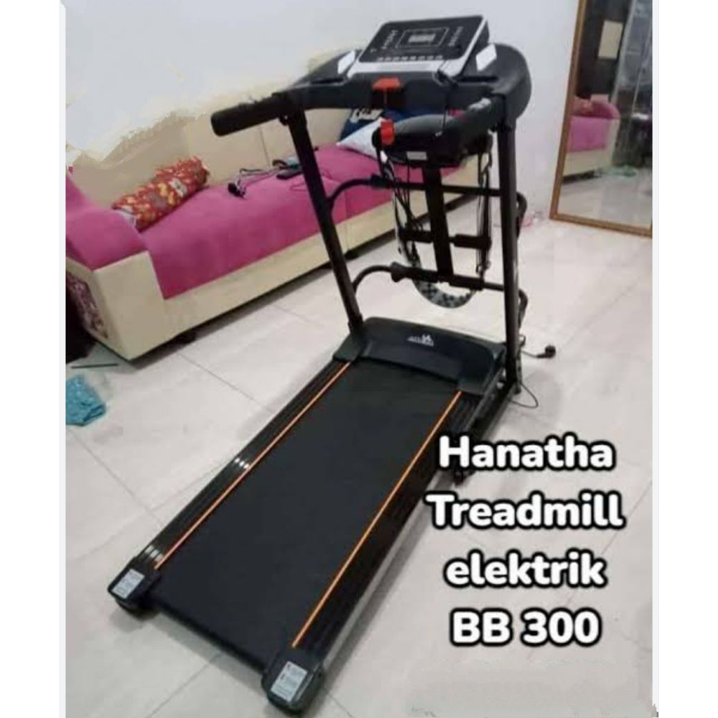 Treadmill Elektrik Hanatha HDG BB-300 Alat fitness