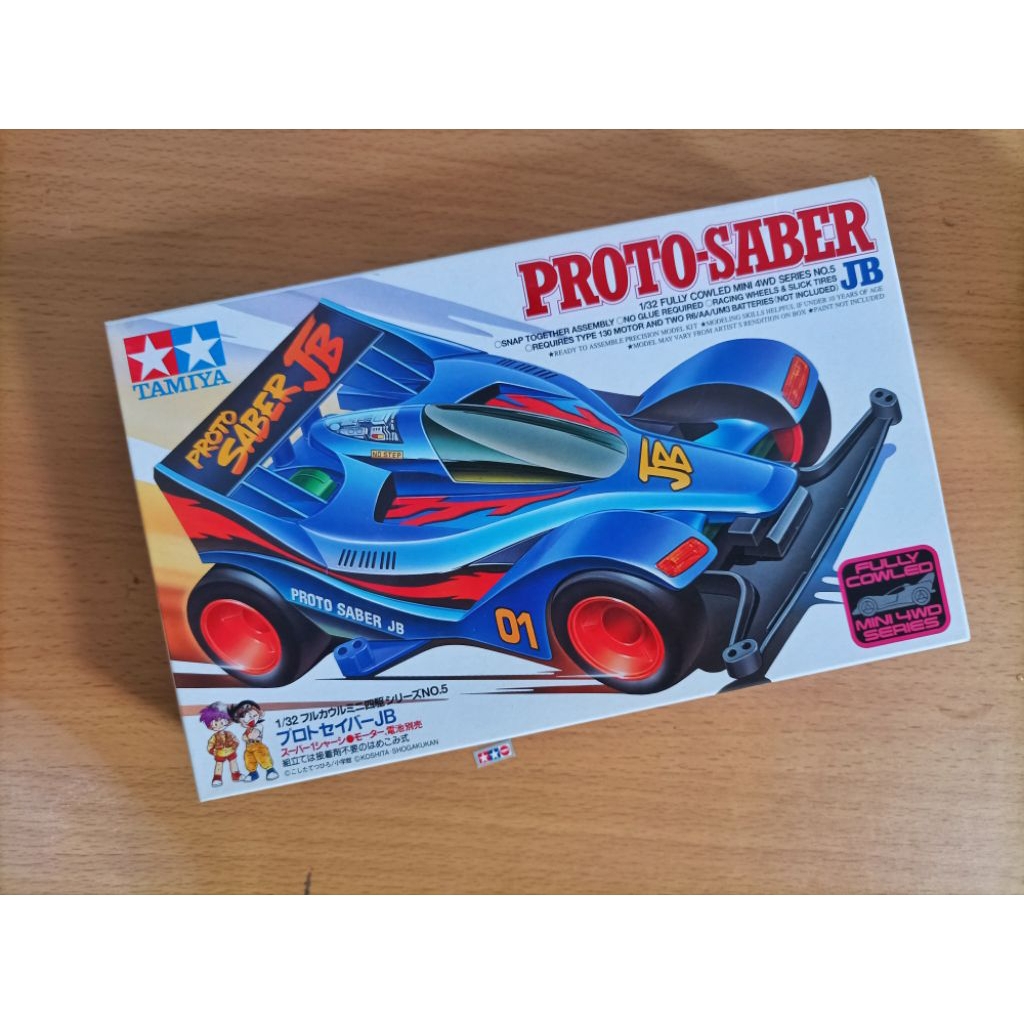 Tamiya Proto Saber JB original (baru di rakit)