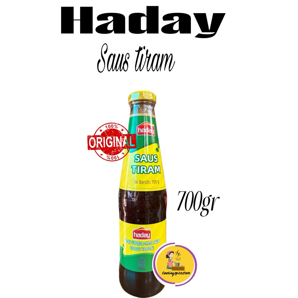 

Haday Saus Tiram 700gr – Superior Oyster Sauce Halal Original China