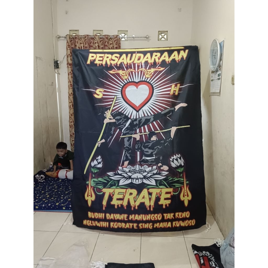 BENDERA PSHT FULL PRINTING