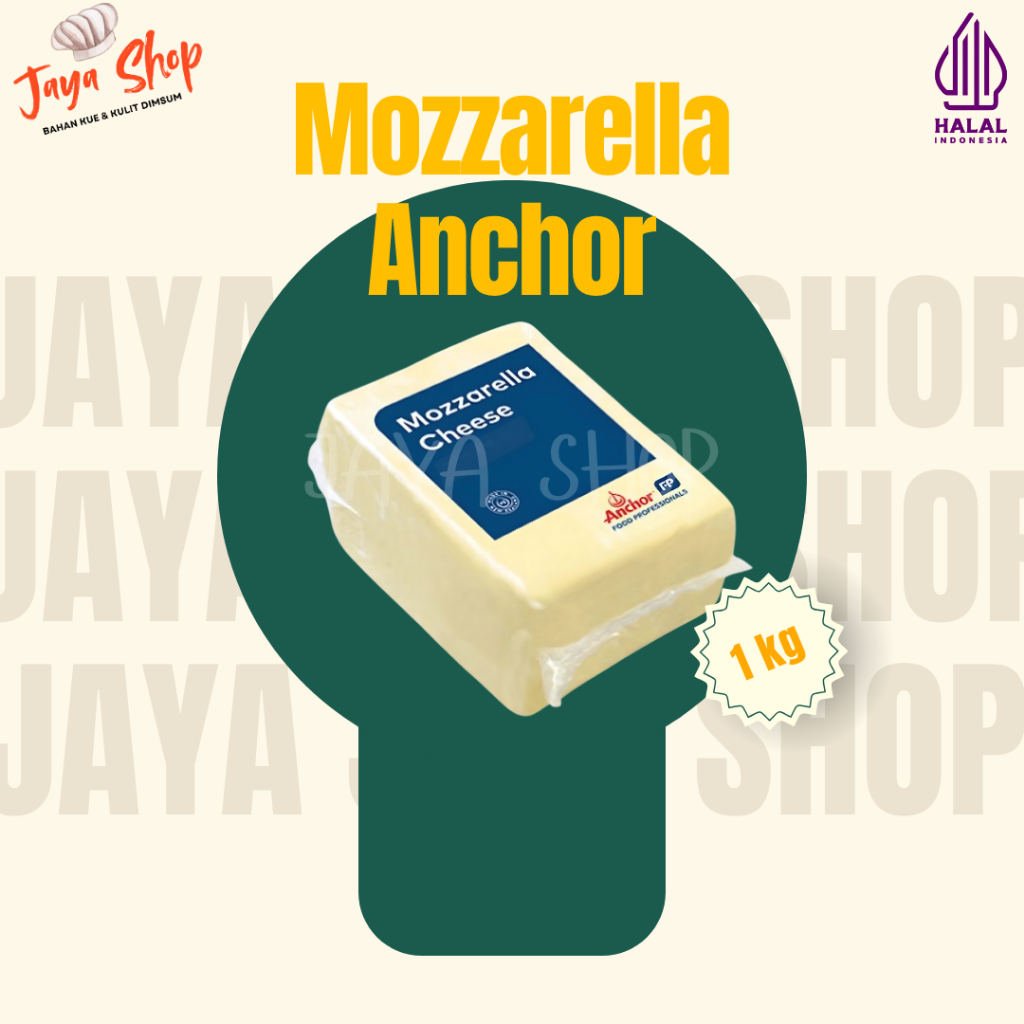 

JS - Keju Mozarella Anchor 1kg / Keju Mozarella Anchor