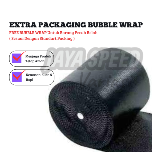 

JS Extra Bubble Wrap / Kemasan Tambahan Bubble Wrap Untuk Packing Barang