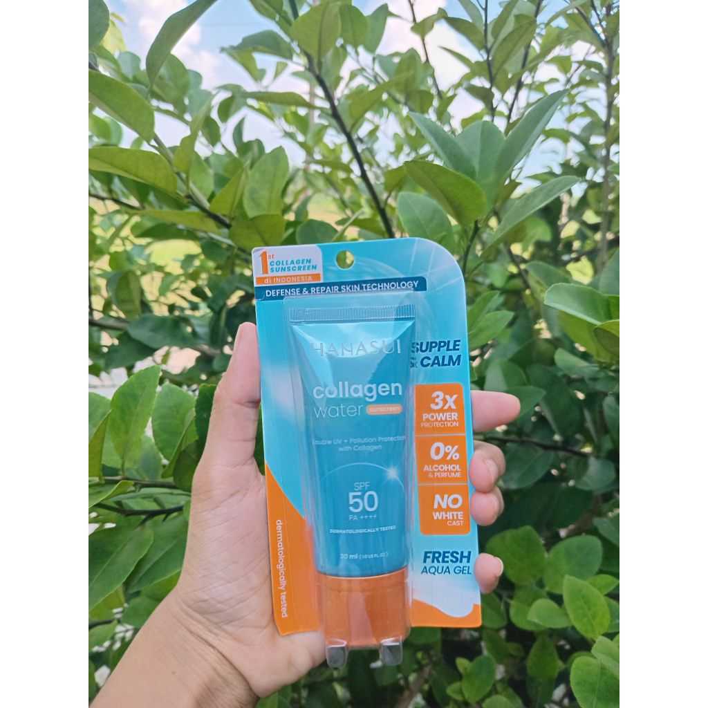 Hanasui Collagen Water Sunscreen SPF 50 PA++++ || Sunscreen Hanasui 30ML || Sunscreen Hanasui SPF50
