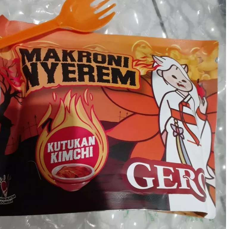 

Makroni Nyerem Rasa Kimchi Lezatt