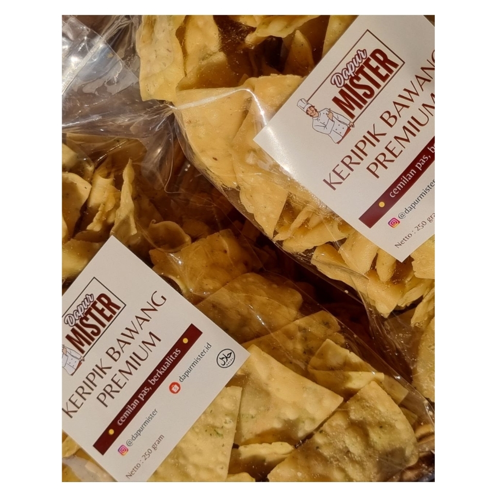 

[READY STOCK] Keripik Bawang Premium | Keripik Bawang Renyah | 250 gram