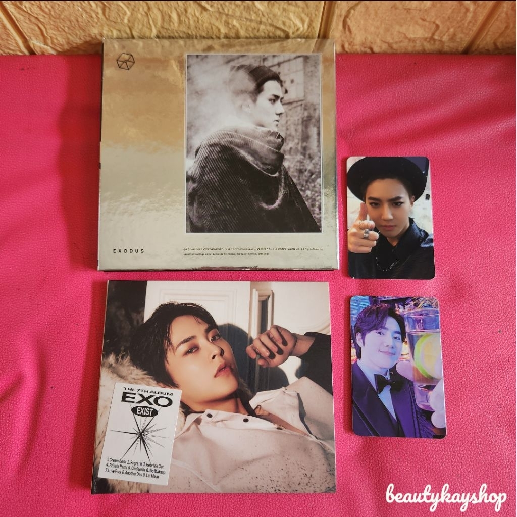 Album Only EXO Exist Xiumin/ Exodus Sehun/ Miracle in December Xiumin