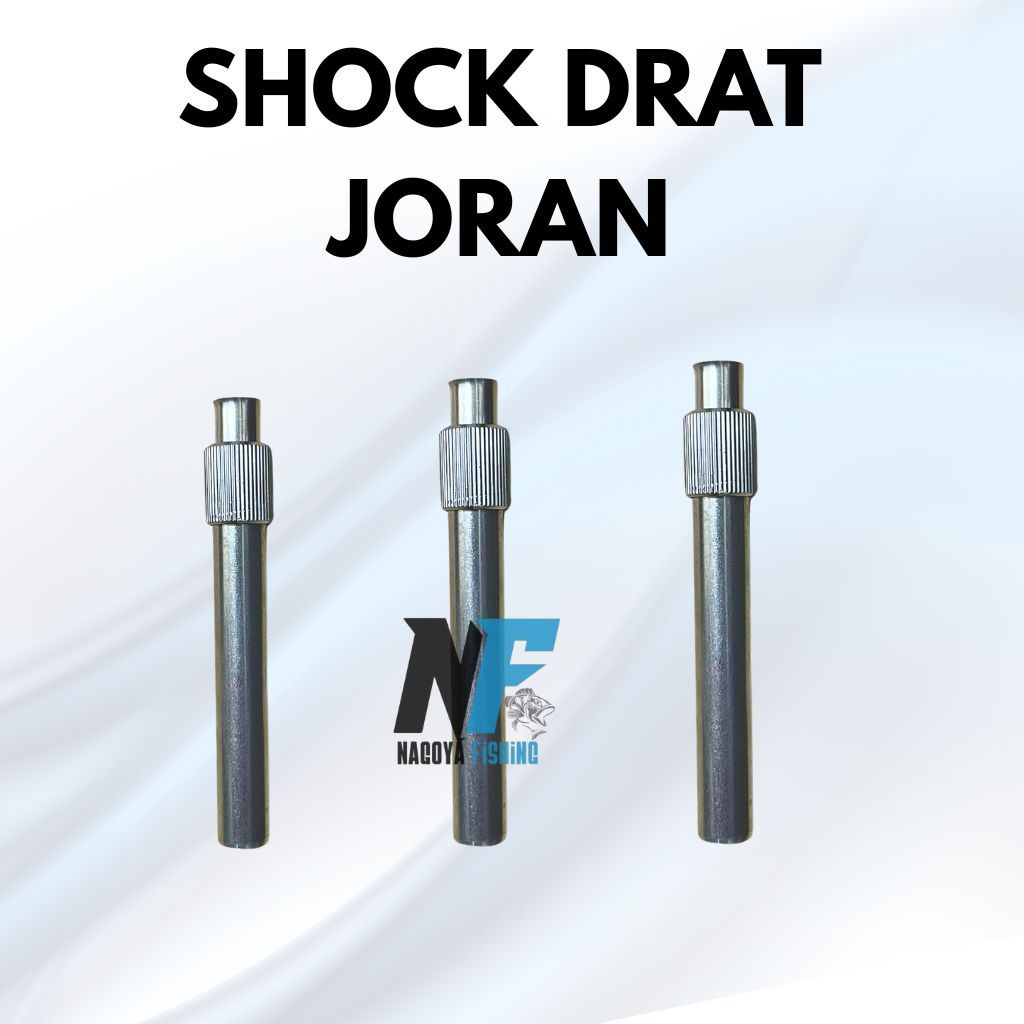 Sock joran shock Drat  Sok joran /sambungan antar joran stainless steel Tipe Drat