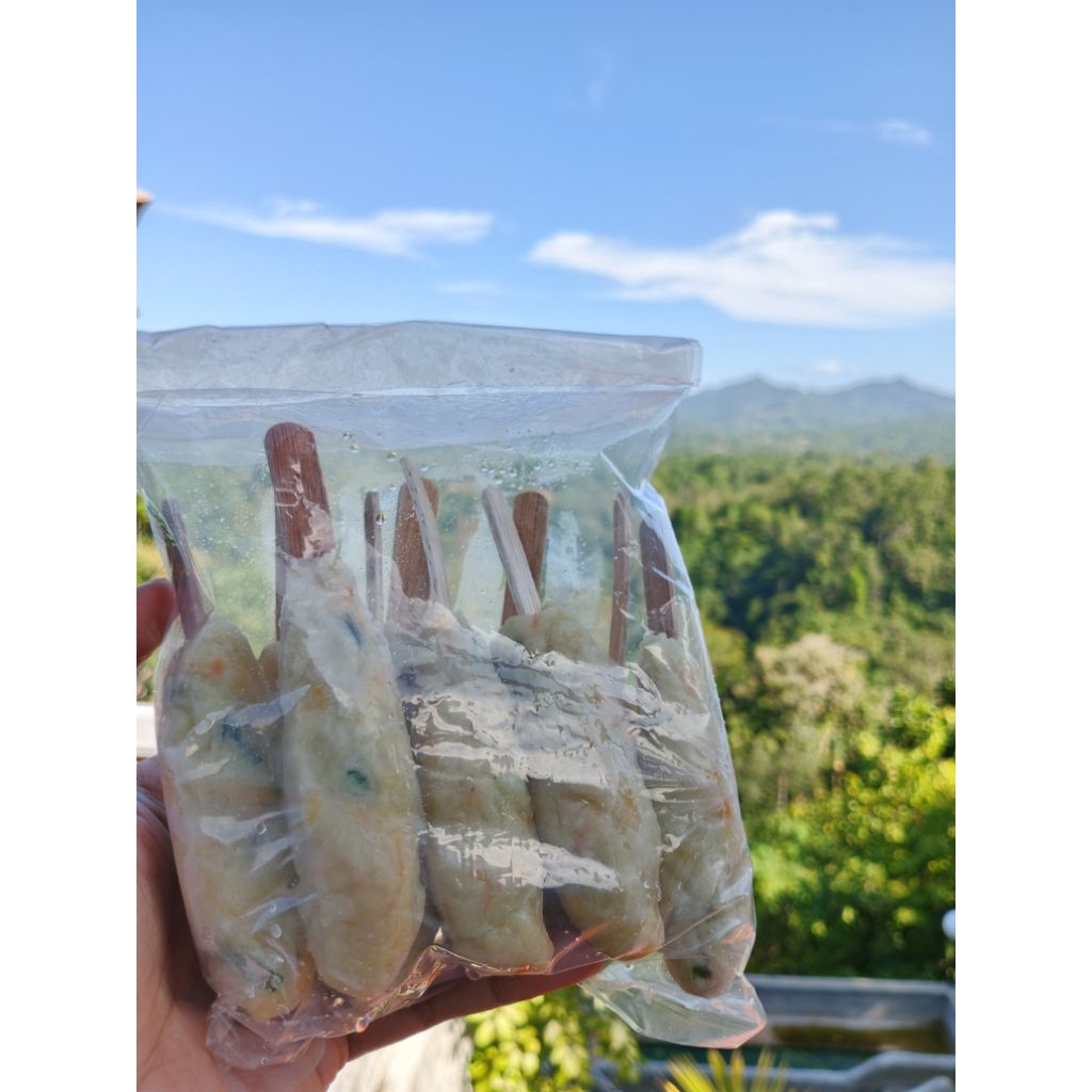 

Pentung ikan sayur PETRUK, Sempol ikan, otak2 ikan sayur, ikan sayur