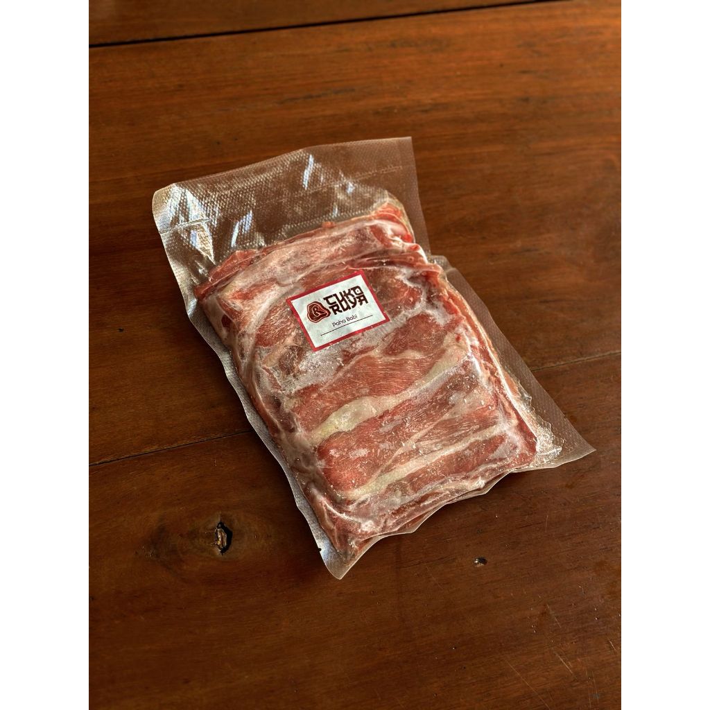 

Paha Babi Slice (Pork Leg Slice / Pork Thigh Slice / Irisan Daging Babi) 500g