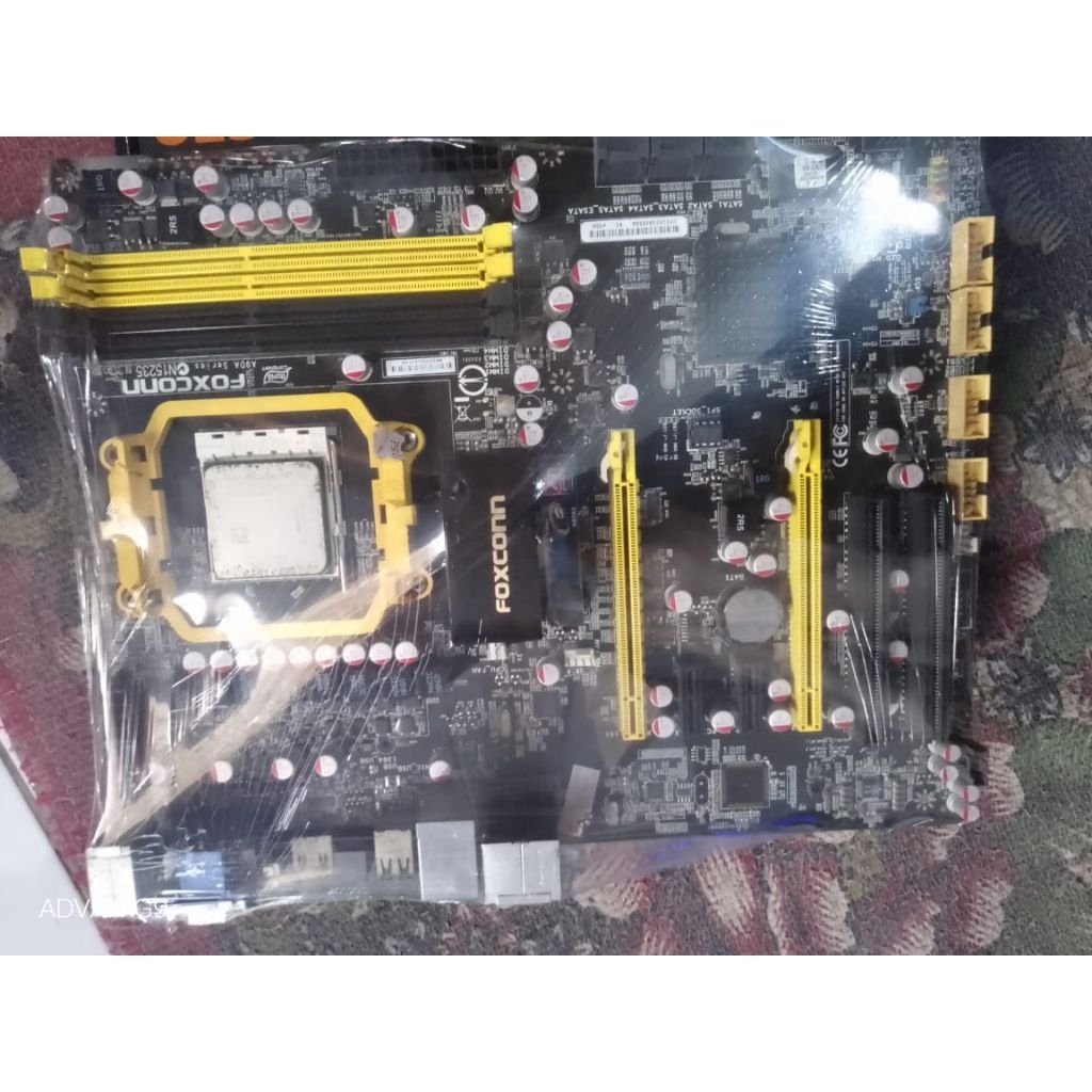 motherboard mobo Gaming foxconn A9DA series N15235 socket AM3 normal siap pakai bonus procesor
