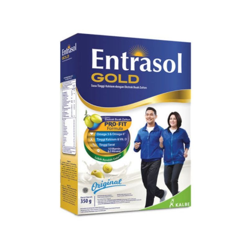 

Entrasol Gold Coklat, Vanila, Original 340gr