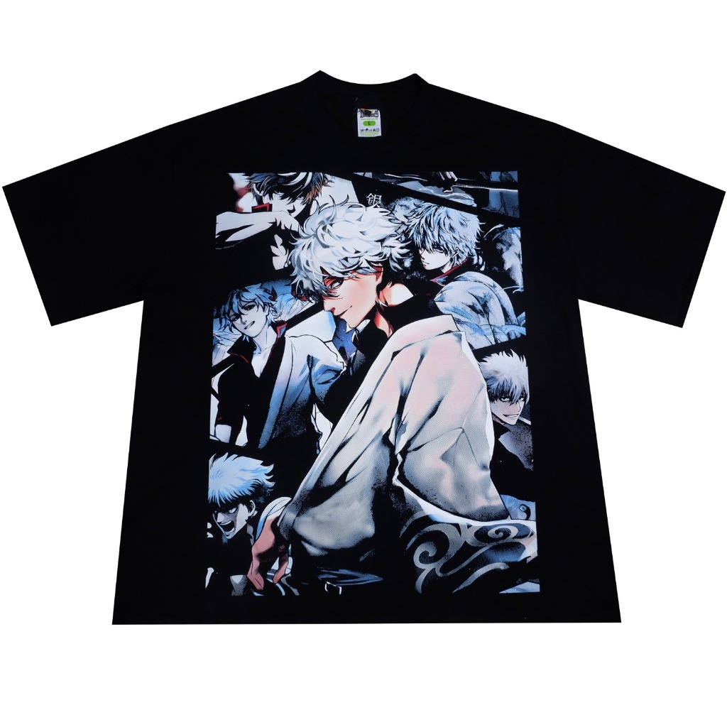 Sakata Gintoki Gintama Movie Game Anime Manga T-shirt Bootleg Vintage Oversize