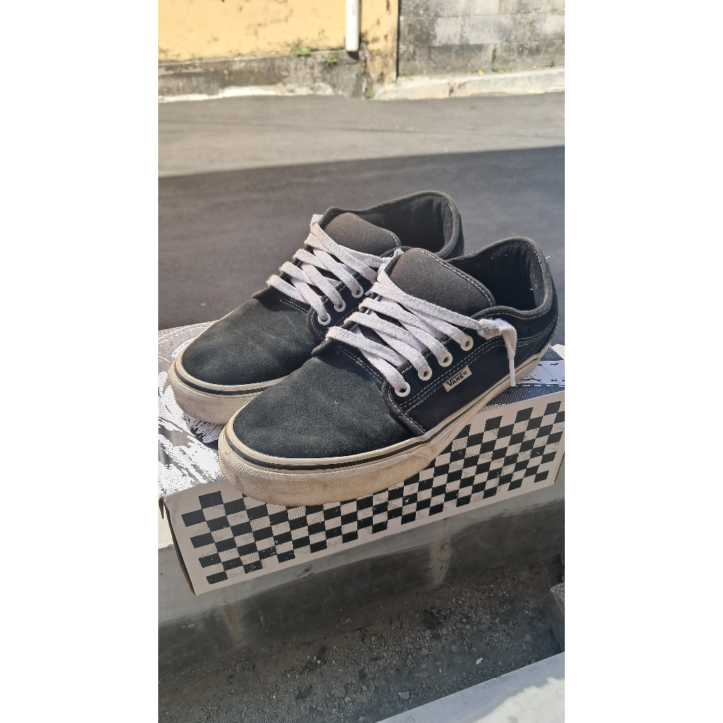 Vans Skate Chukka Low Black and White