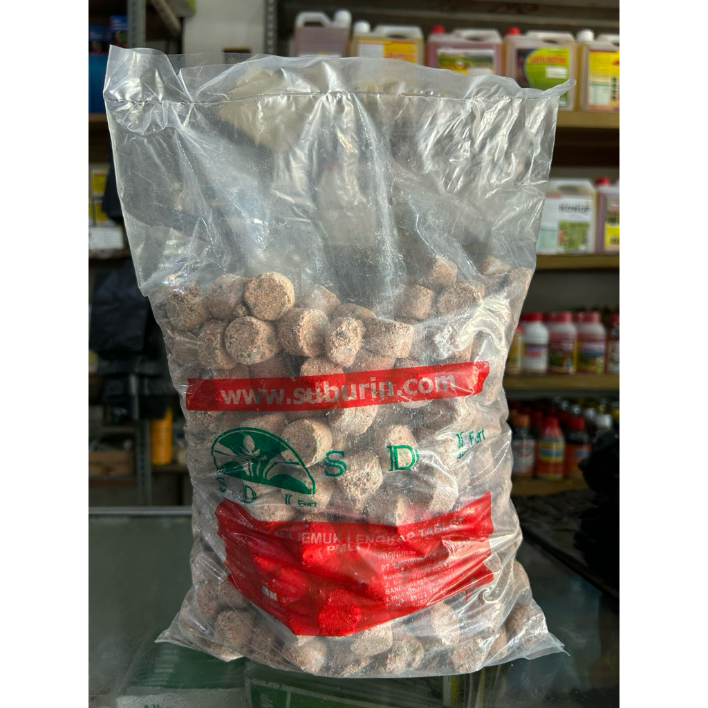 Pupuk Majemuk Lengkap Tablet (PMLT) SUBURIN ASLI Spesial 5 Kg Pohon Kelapa Santan