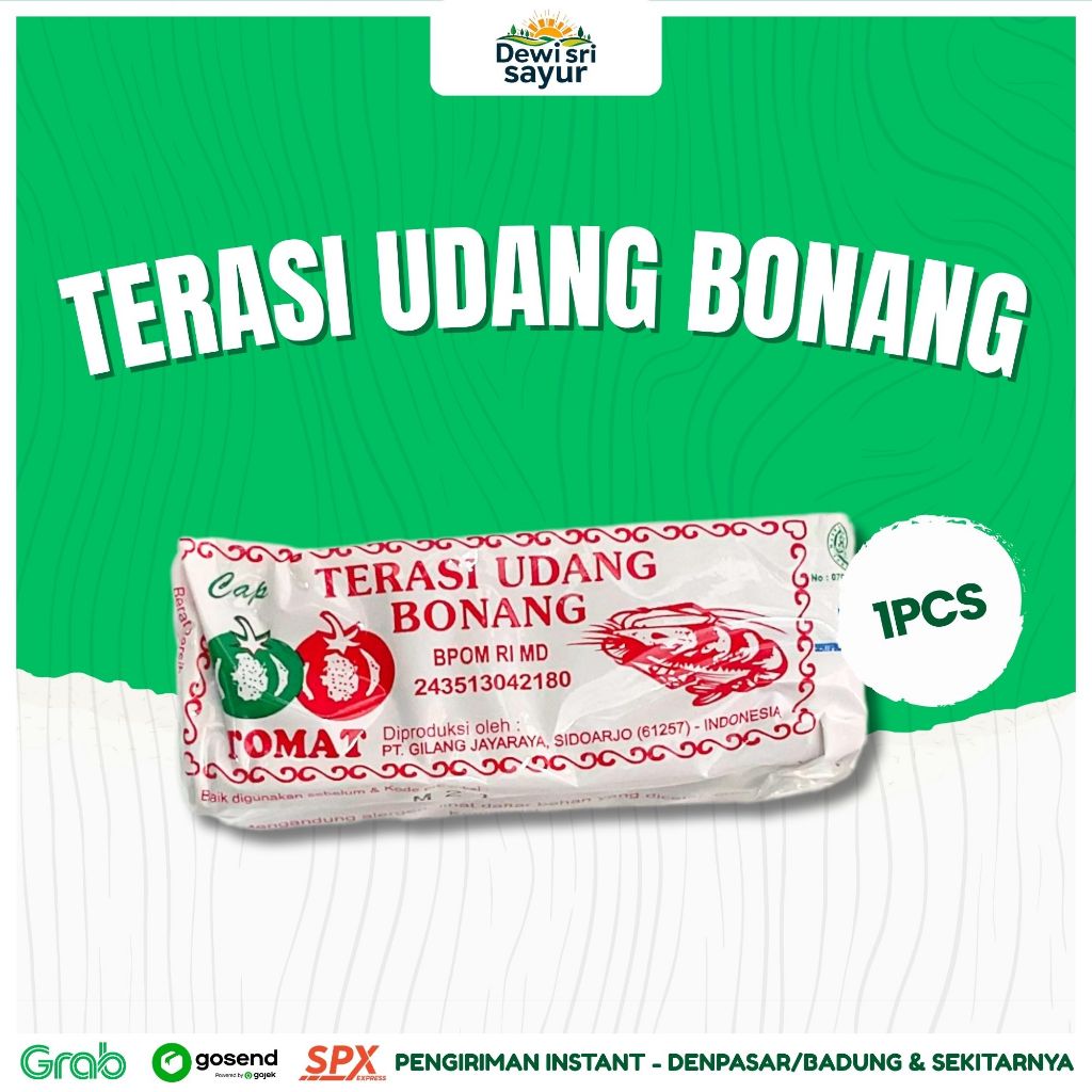 

Terasi Udang Bonang 1 pcs – Dewi Sri Sayur