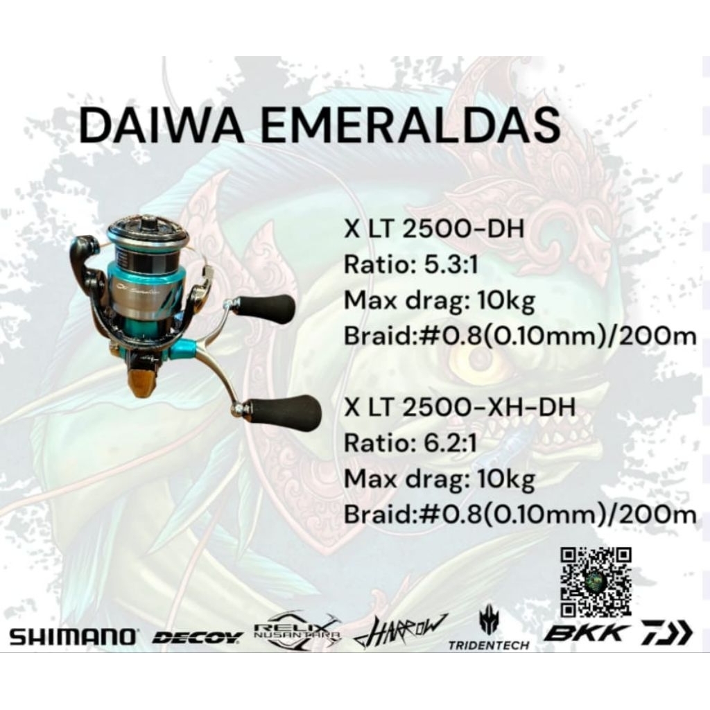 DAIWA EMERALDAS X LT