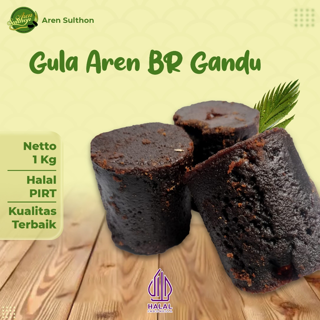 

Gula Aren BR Gandu Aren Sulthon - 1 Kg Gula Merah Asli