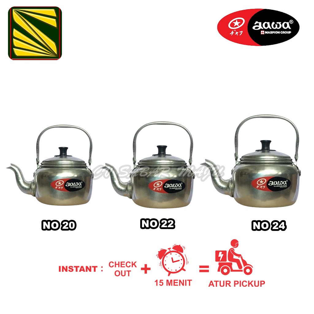 Maspion Jawa Teko Alumunium / Teko Air / Teko Masak Air Jawa