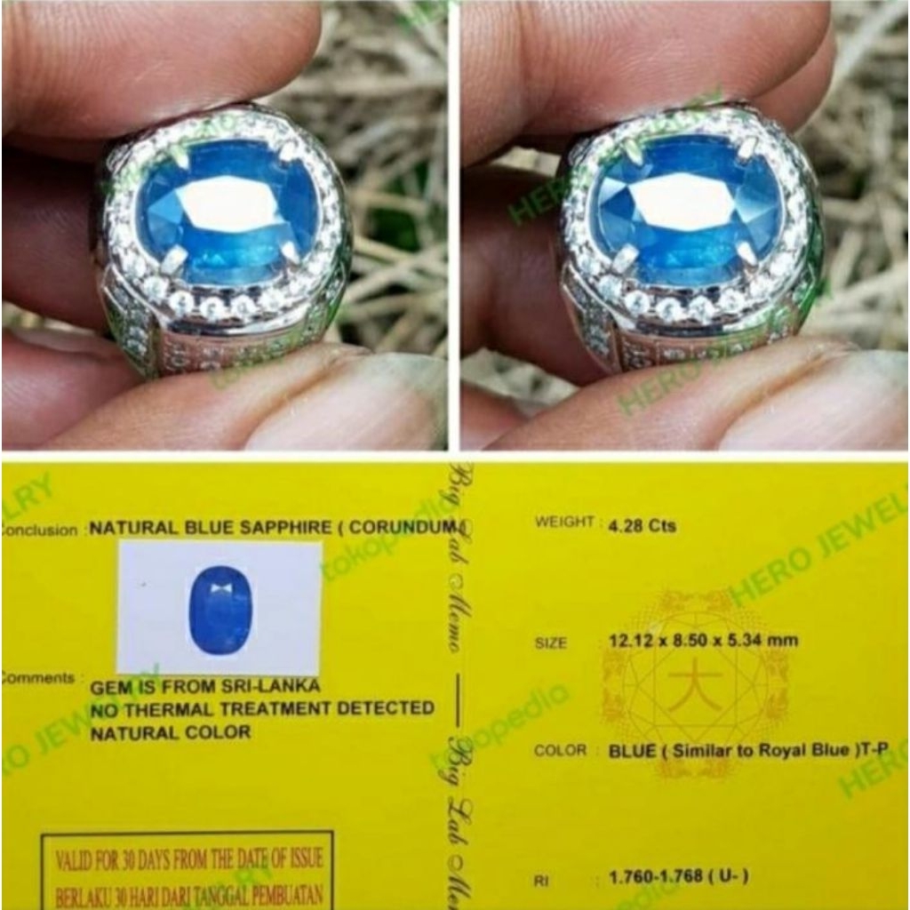 UNHEATED ROYAL BLUE SAPPHIRE CEYLON SAFIR SRILANKA Ada garnet tsavorite topaz alexandrite chrysobery