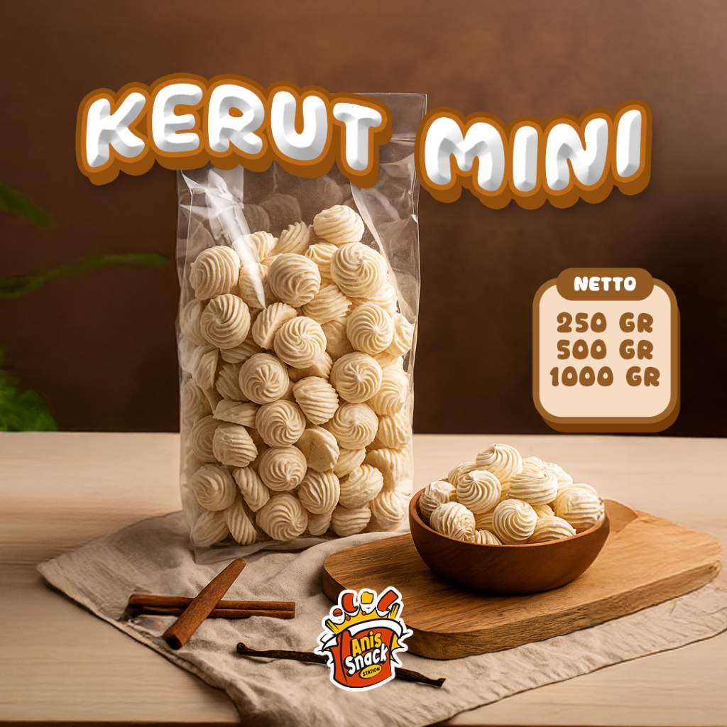

Roti Kerut Mini atau S / Roti Penawar Maag / Roti Pati Kerut Mini atau S