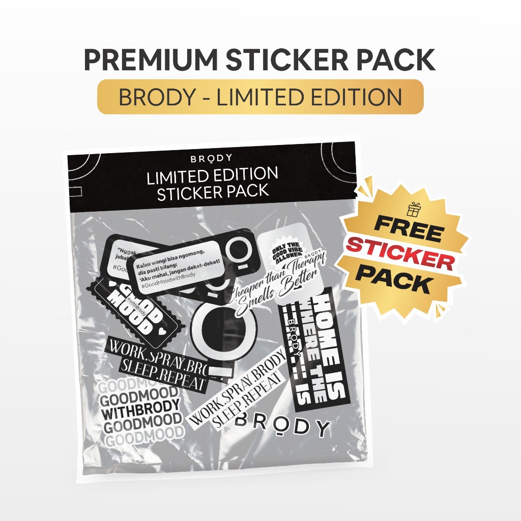

FREE LIMITED EDITION STICKER PACK - isi 5 pcs sticker
