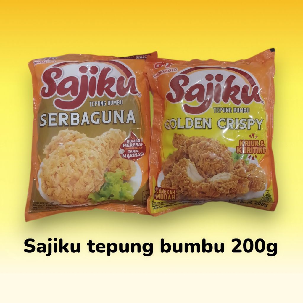 

SAJIKU TEPUNG BUMBU 200G