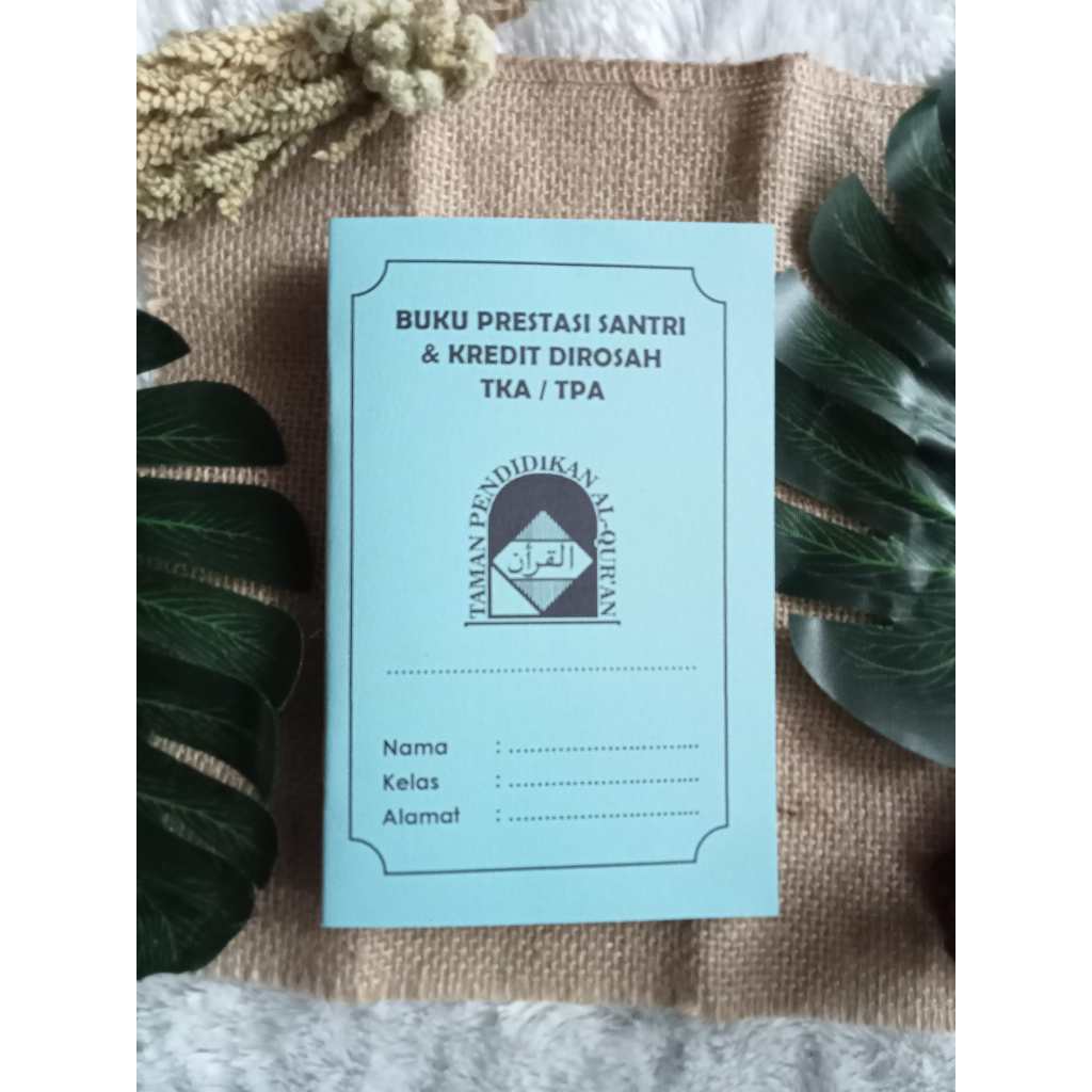 

ES88 (CUSTOM) BUKU PRESTASI SANTRI