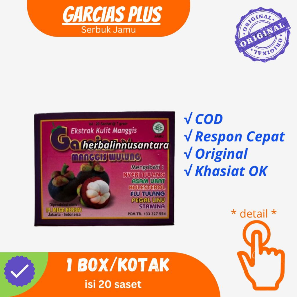 

JAMU GARCIAS ORIGINAL SERBUK JAMU HERBAL