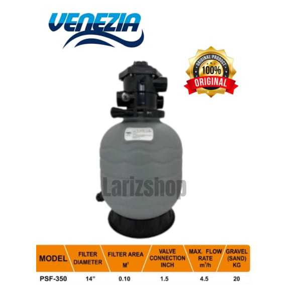 Filter psf 350 venezia kolam renang