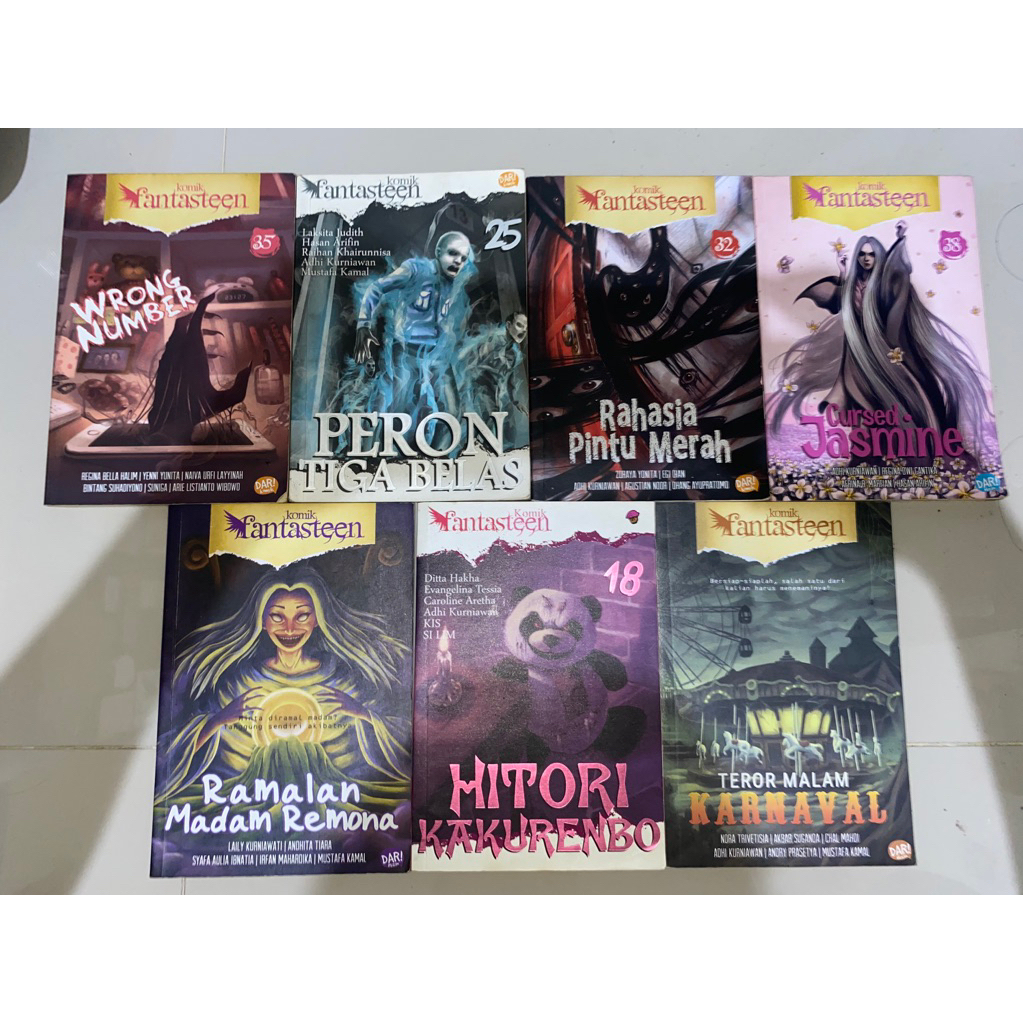 KOMIK FANTASTEEN (preloved)