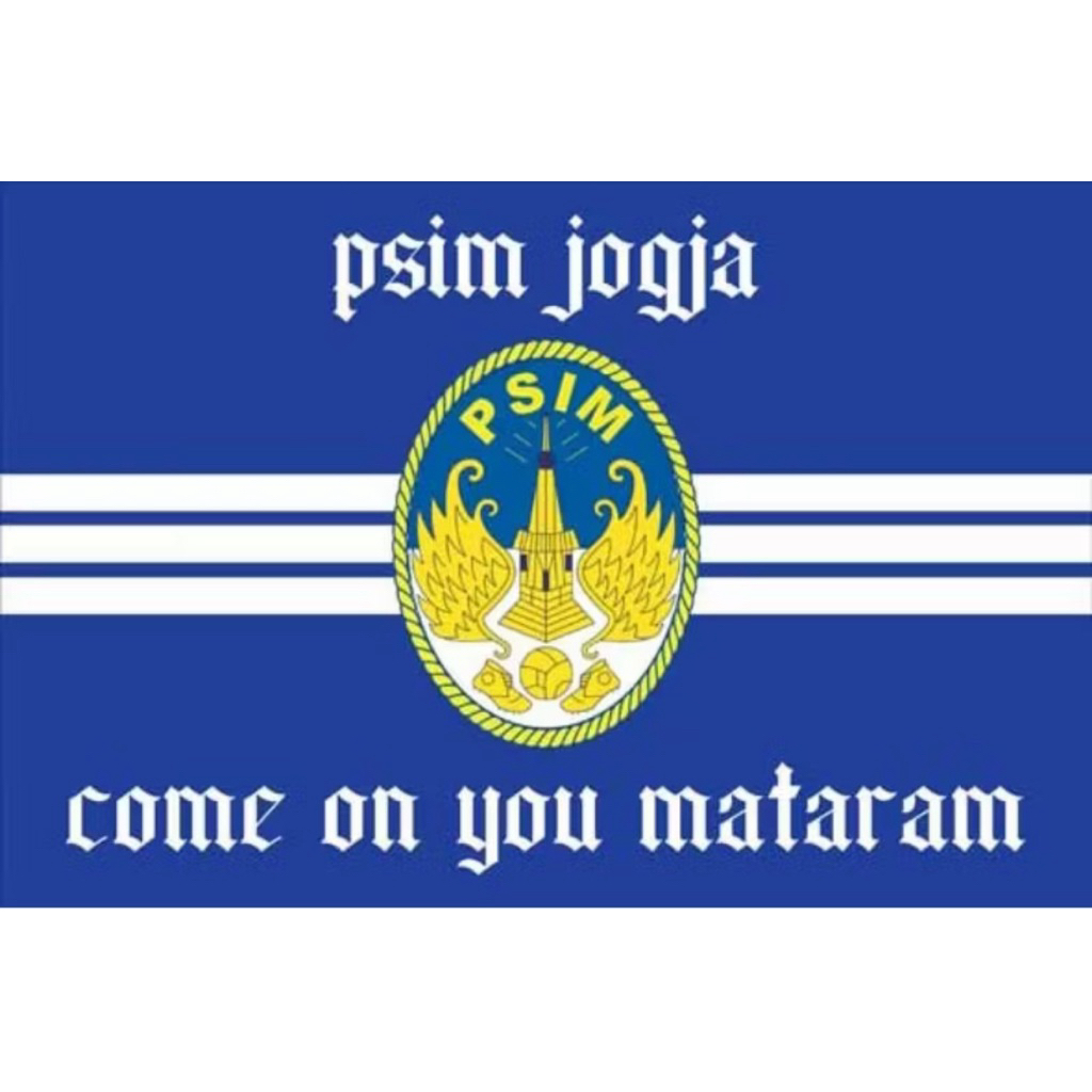 MINI FLAGE BENDERA PSIM YOGJAKARTA CUSTOM HD