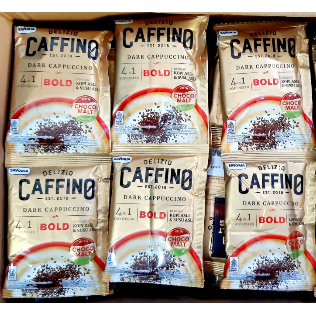 

CAFFINO 4in1 Dark Cappucino ( 25GR X10PCS )
