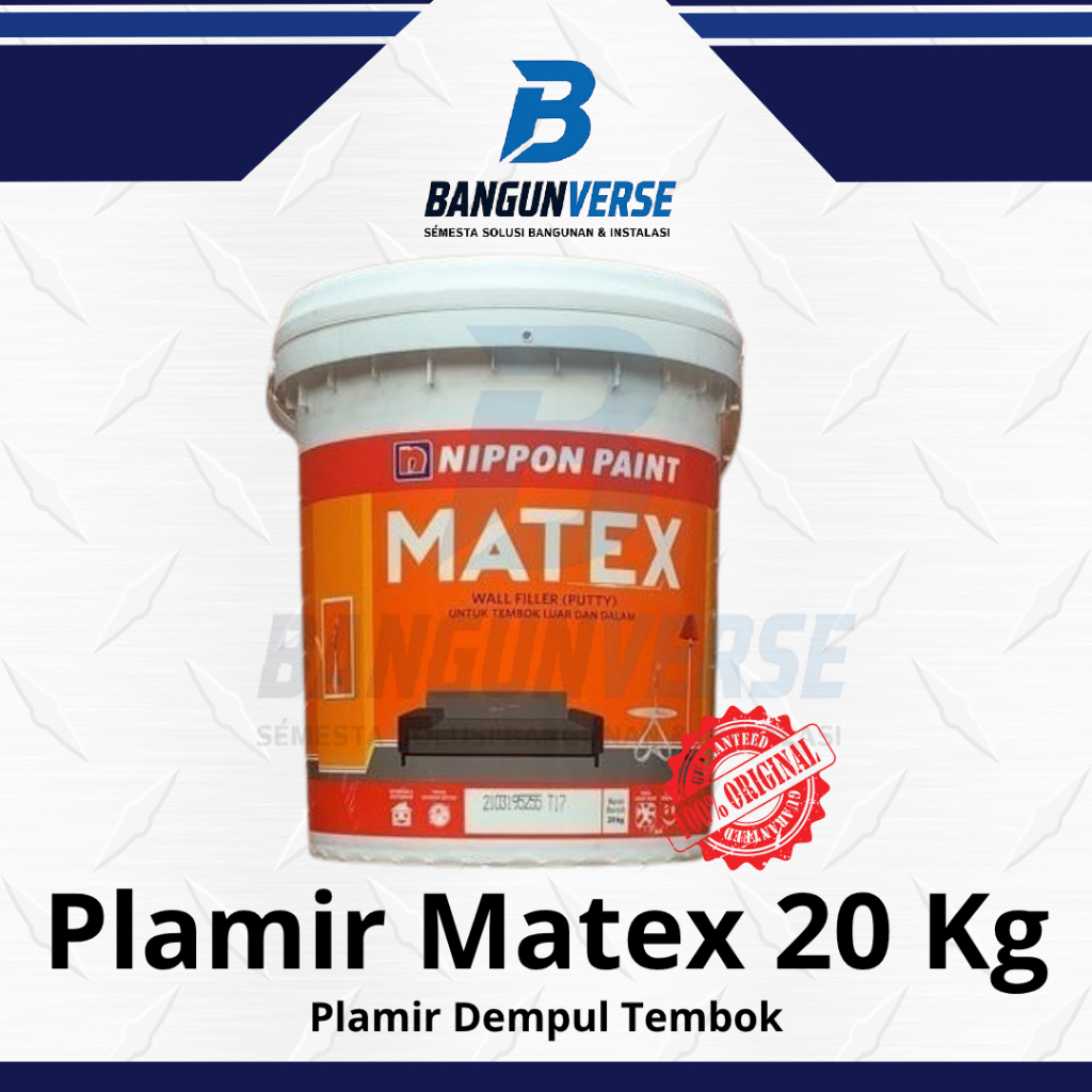 Plamir Matex 20 kg/Plamir Matex 20 kg Plamir tembok dempul tembok/PLAMUR TEMBOK MATEX 20 KG / DEMPUL