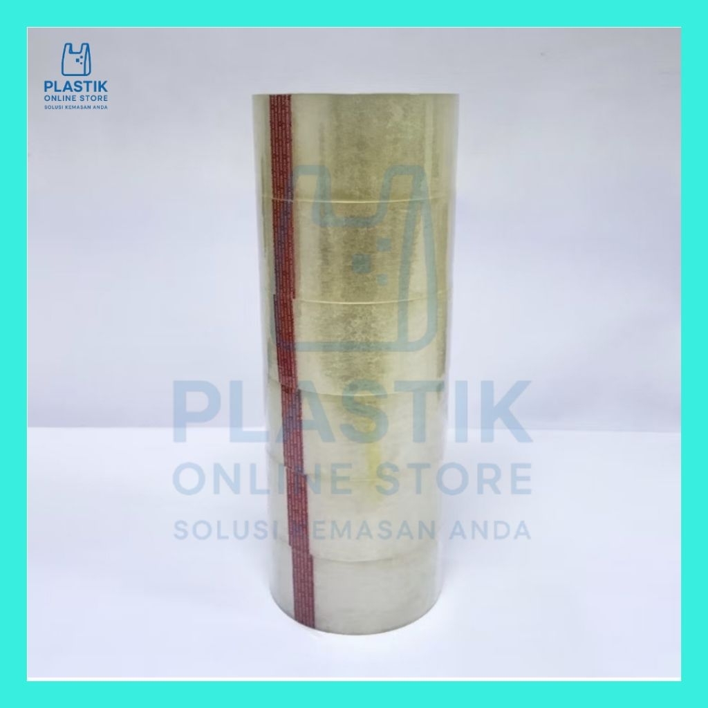 

POS Lakban NACHI 2 inch 48mm x 100 yard | Isolasi Bening transparan Coklat Nachi 1 Slop (6pcs)