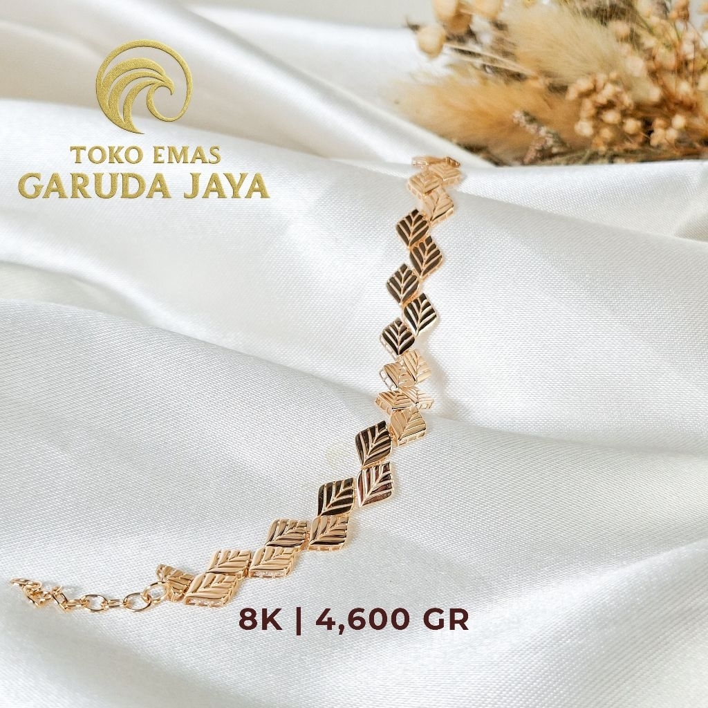GELANG EMAS VENDURA 8K | GELANG EMAS 8K | GELANG 4 GR