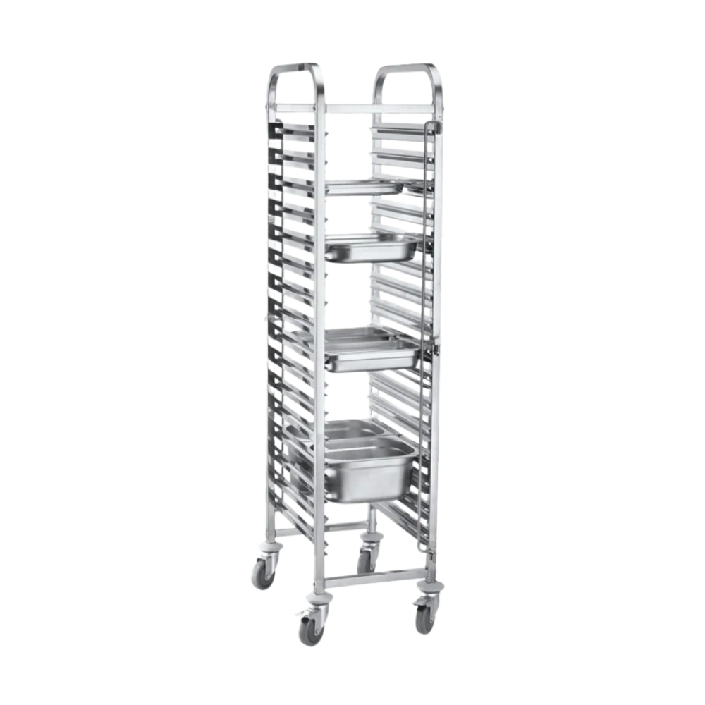 Jw-Rk16 - Jw-Rk32 / Jiwins 16Pcs Jiwins 32Pcs 1/1 Gn Pan Double Row Rack Trolley/13-1295
