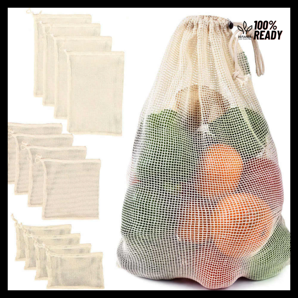 TAS JARING PENYIMPANAN / TAS JARING / Tas Belanja Lipat / Tas Belanja Jaring