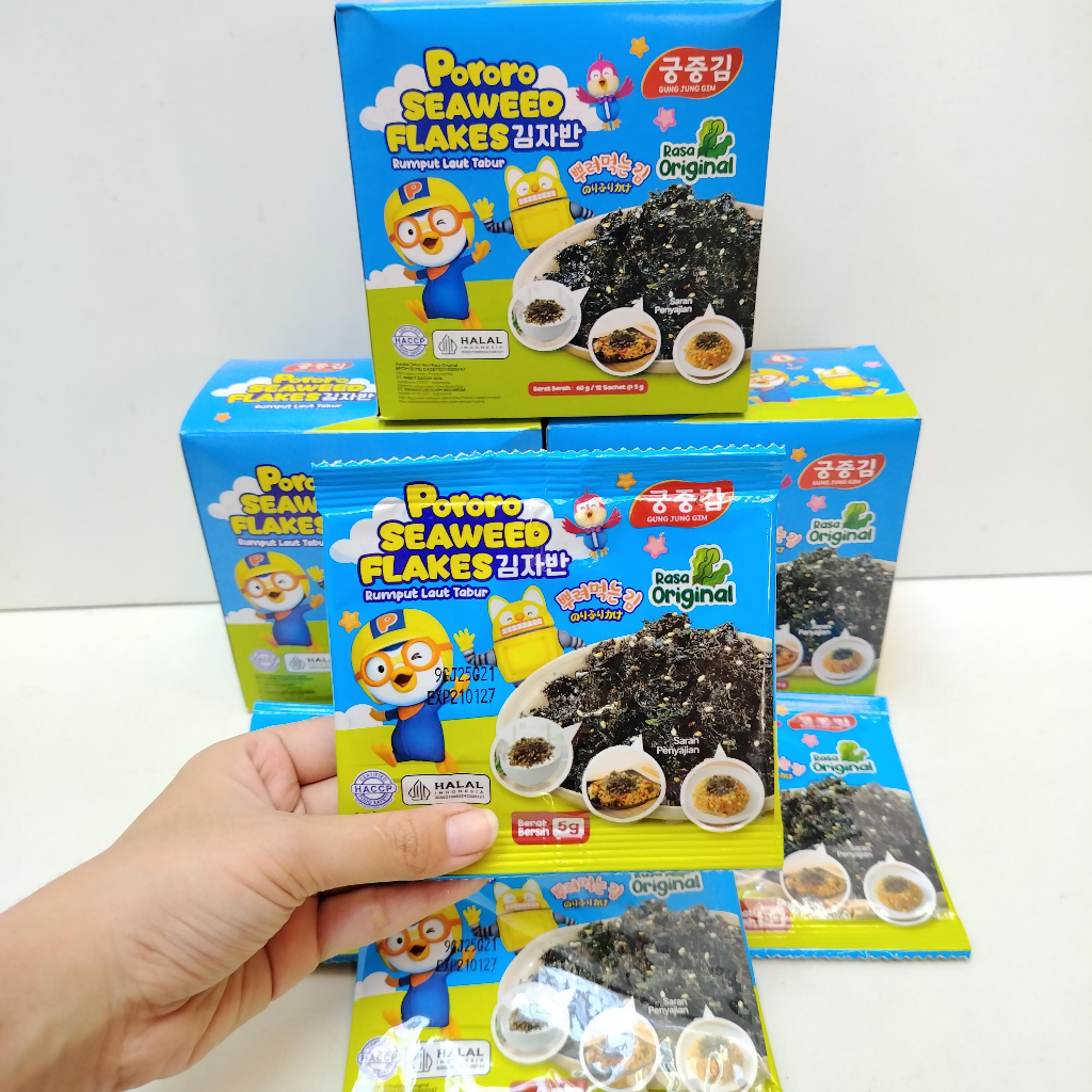 

1 DUS - NORI TABUR PORORO | SEAWEED FLAKES TERBARU