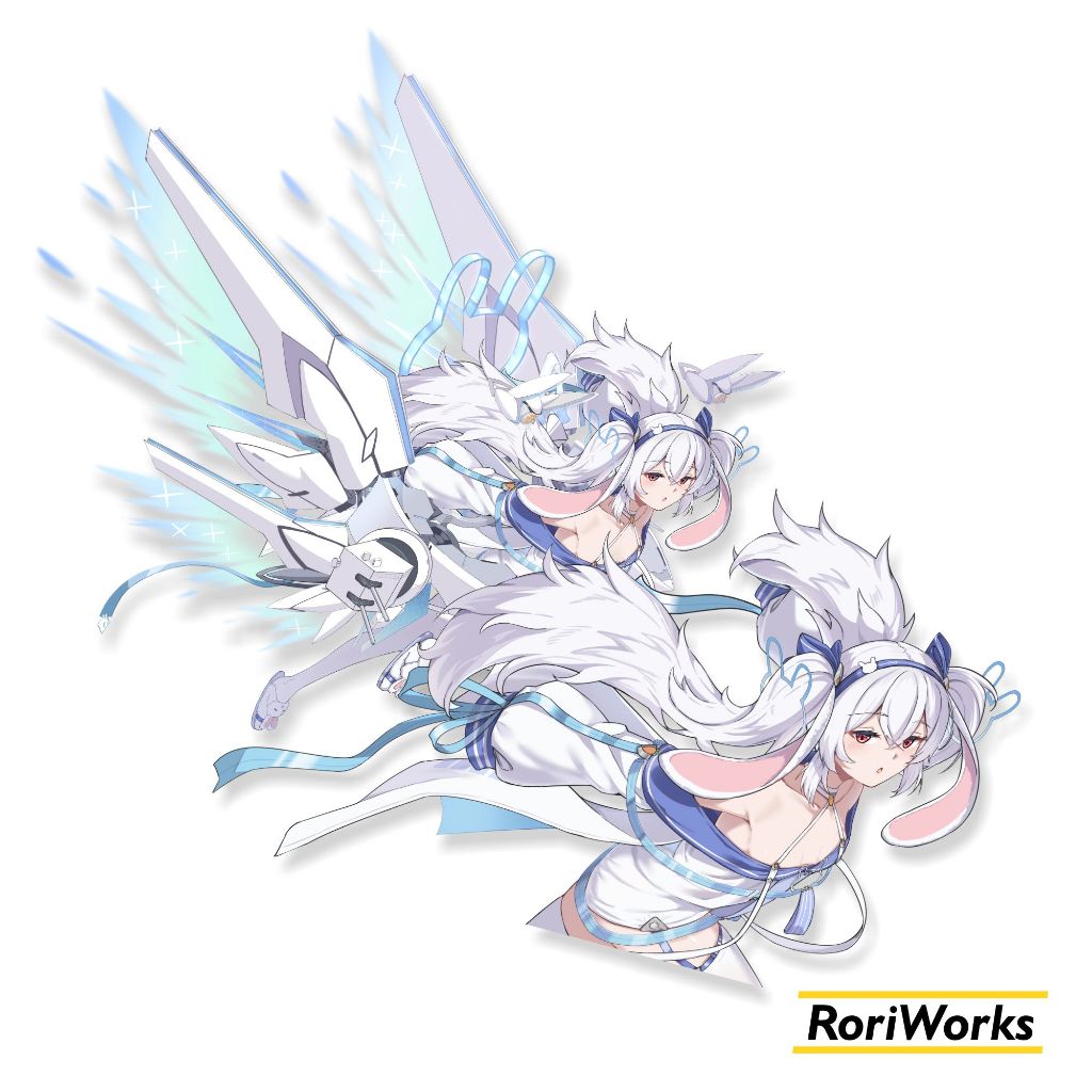 Stiker Kiss cut - Laffey II | Azur Lane