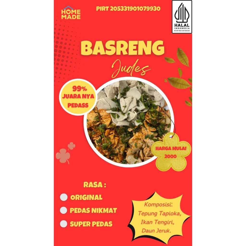 

BASRENG Mentah Premium Grosir