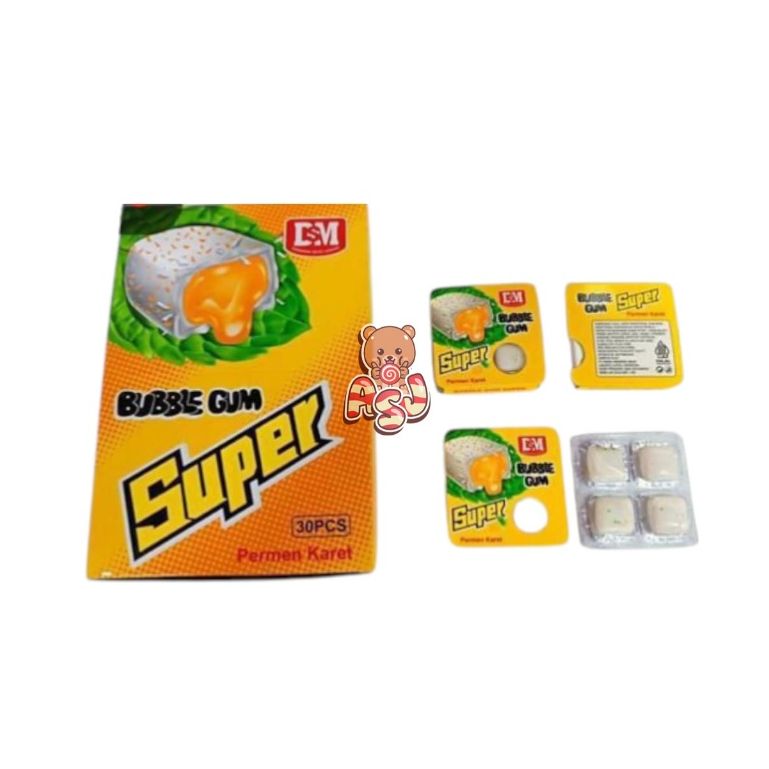 

DSM NANAS BUBBLE GUM SUPER ISI 30